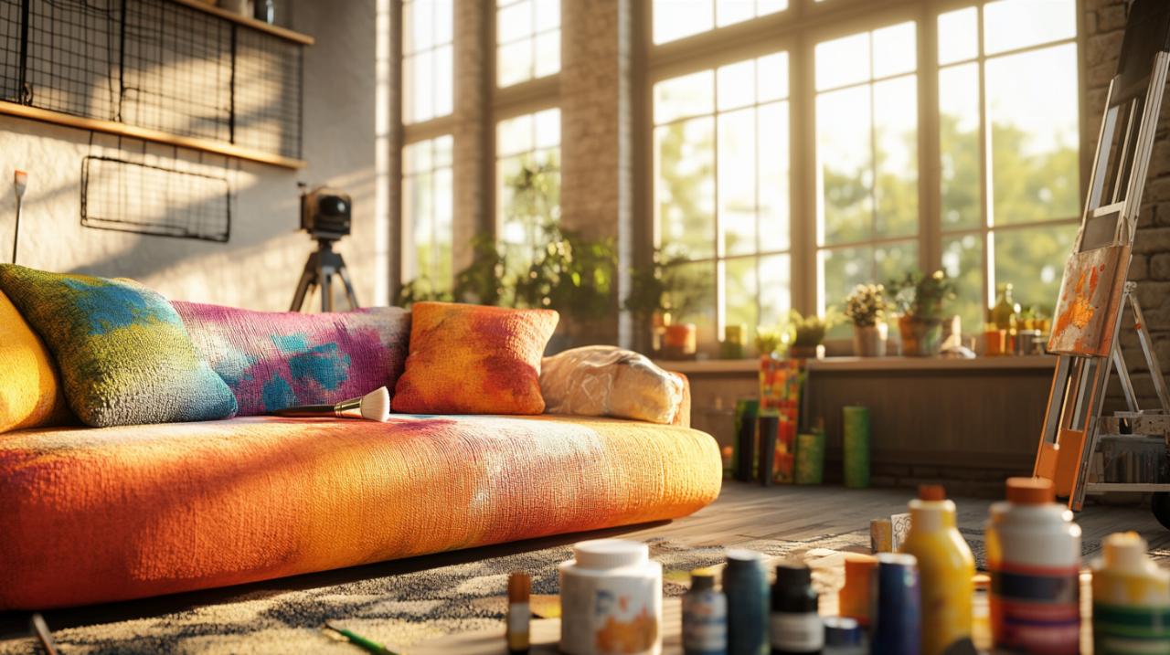 Teindre un canapé en tissu : pourquoi et comment faire face aux taches tenaces ?