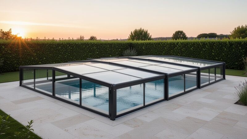 Top 4 des meilleurs abris de piscine en 2026 : Azenco, Abrideal, Gustave Rideau et Abrisud
